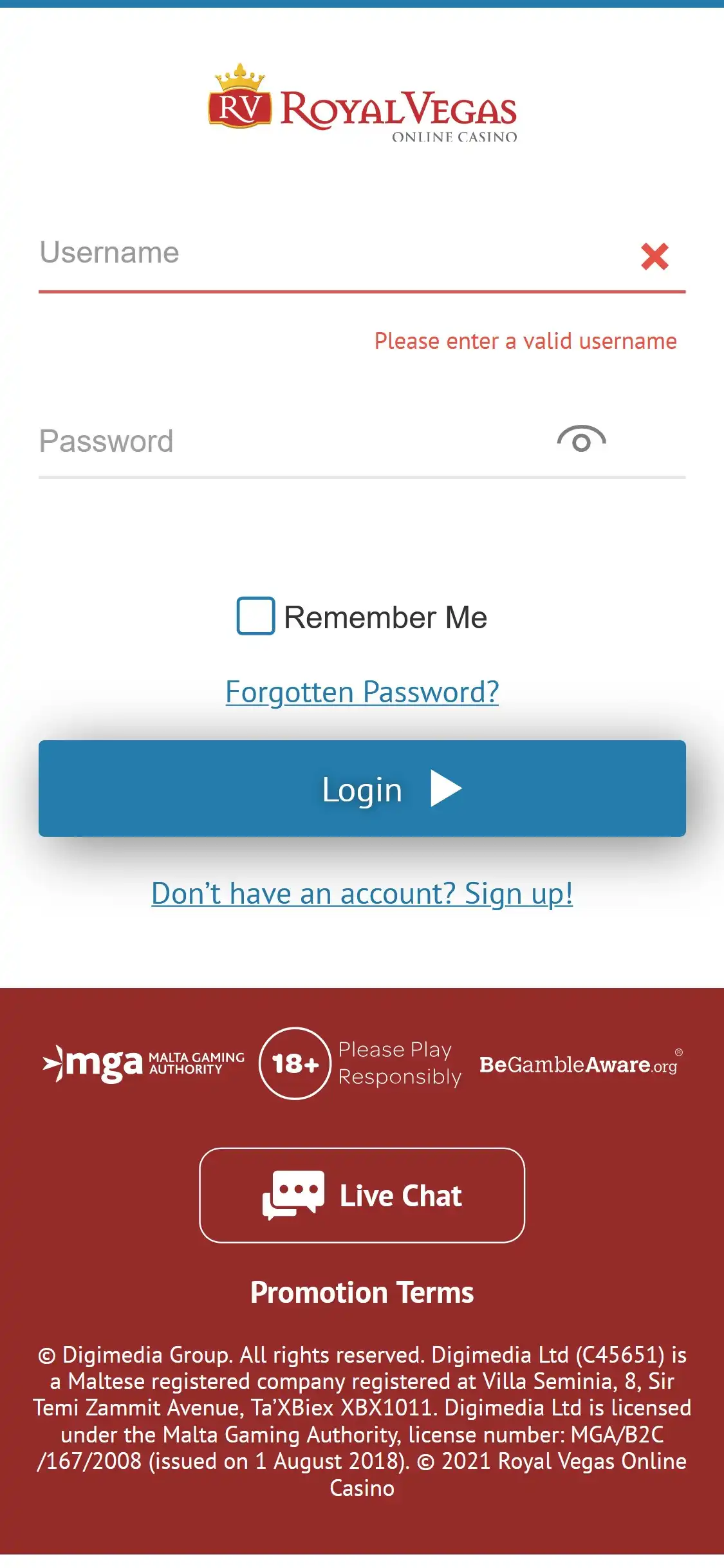 Royal Vegas Casino Mobile Login Review